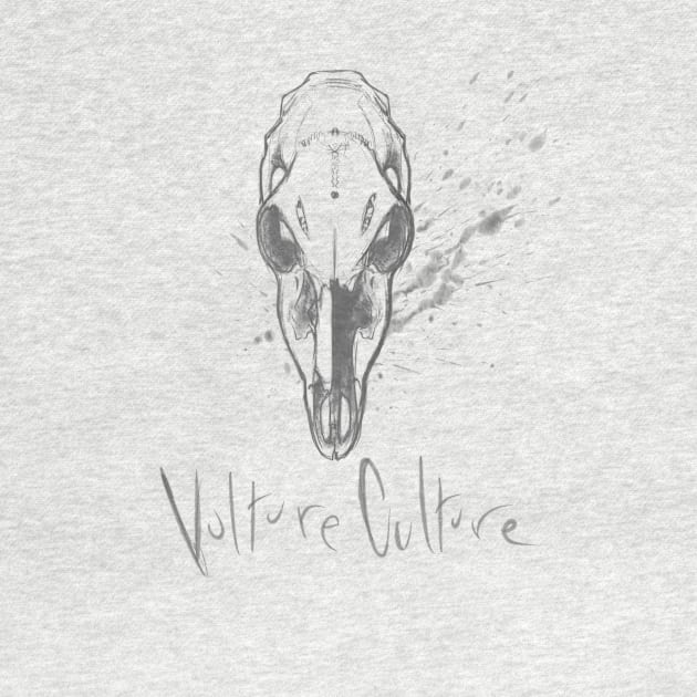 "Vulture Culture" Broken Doe Skull by Skavengr